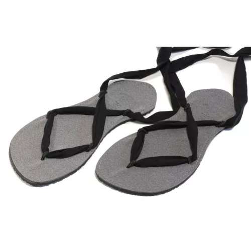 Juuri Caty WIDE Vegan Light Gray Női Bőr Barefoot Szandál