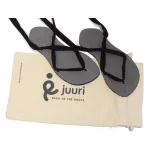 Juuri Caty WIDE Vegan Light Gray Női Bőr Barefoot Szandál