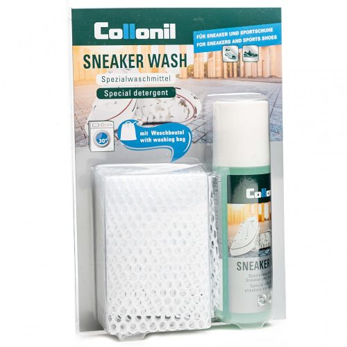 Collonil Sneaker Wash textil cipő mosószer és mosóháló
