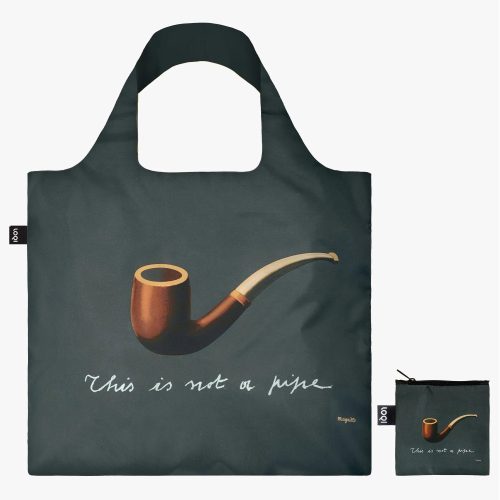 LOQI bevásárló táska, René Magritte - The Treachery of Images
