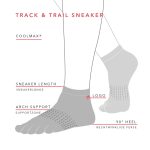 Knitido Track And Trail Ultralite Fresh Black Bokazokni