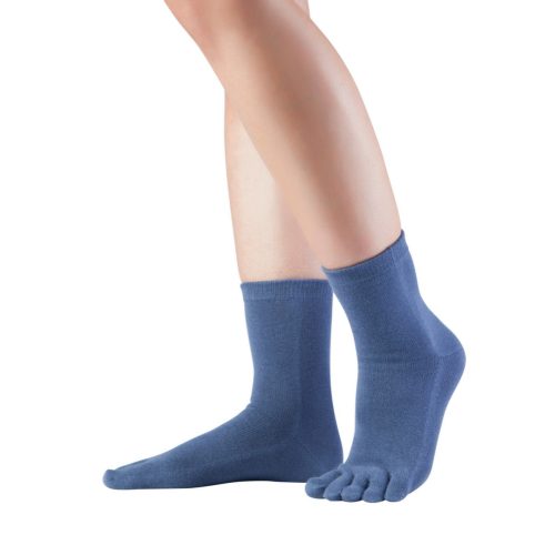 Knitido Essentials Midi Dull Blue zokni