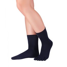 Knitido Essentials Midi Navy zokni