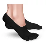 Knitido Essentials No Show Black Titokzokni