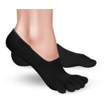 Knitido Essentials No Show Black Titokzokni