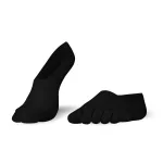 Knitido Essentials No Show Black Titokzokni