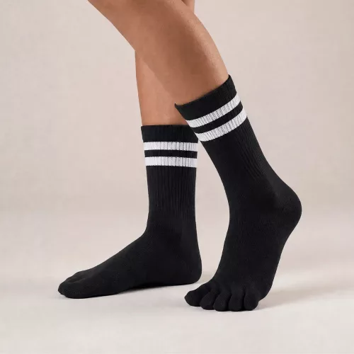 Knitido Tennis Black / White Sportzokni
