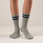 Knitido Tennis Grey / Blue Sportzokni
