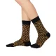 Knitido Trailer Garden Leopard Black/Brown Zokni