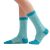 Knitido SILL Merino & Cotton Turquoise / Light Green Zokni