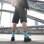 Knitido SILL Merino & Cotton Turquoise / Light Green Zokni