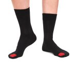 Plus12 Functional Merino Fekete Hosszúszárú Zokni