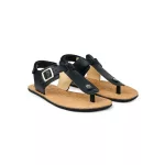 Koel Ariana Napa Black Női Bőr Barefoot Szandál