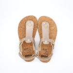 Koel Ariana Napa Champagne Női Bőr Barefoot Szandál