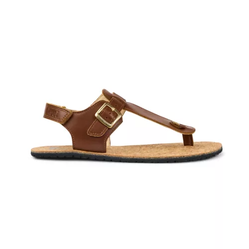 Koel Ariana Napa Cognac Női Bőr Barefoot Szandál