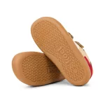 Koel Bali 3.0 Beige Bőr Barefoot Gyerek Félcipő