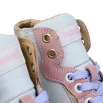 Koel Danish Napa Pink Bőr Barefoot Gyerek Magasszárú Sneaker