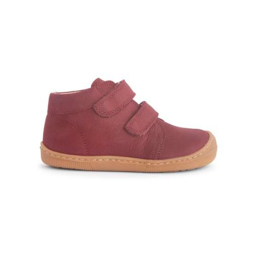 Koel Don 2.0 Bordo Bőr Barefoot Gyerek Bokacipő