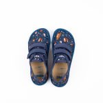 Koel Dud Print Bear Blue Barefoot Gyerek Vászoncipő