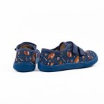 Koel Dud Print Bear Blue Barefoot Gyerek Vászoncipő