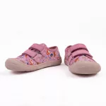 Koel Dud Print Bear Pink Vászon Félcipő