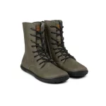 Koel Faro Lambswool Khaki Bőr Bélelt Barefoot Bakancs