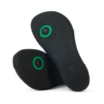 Koel Valeria Suede Black Bőr Barefoot Balerina