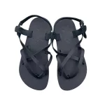 Laboo x Anya Leather Black Női Bőr Szandál