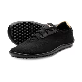 Leguano Advice Black Unisex Barefoot Félcipő