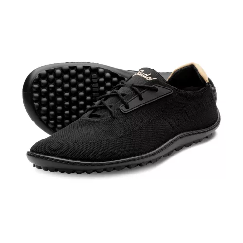 Leguano Advice Black Unisex Barefoot Félcipő
