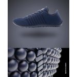 Leguano Go: Navy Unisex Barefoot Félcipő