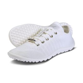 Leguano Go: White Unisex Barefoot Félcipő