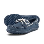 Leguano Moreccasin Blue Unisex Bőr Barefoot Félcipő