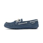 Leguano Moreccasin Blue Unisex Bőr Barefoot Félcipő