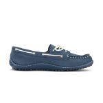 Leguano Moreccasin Blue Unisex Bőr Barefoot Félcipő