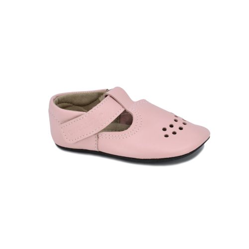 OmaKing Mutsu Pink Bőr Gyerek Barefoot Szandál, Puhatalpú cipő