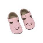 OmaKing Mutsu Pink Bőr Gyerek Barefoot Szandál, Puhatalpú cipő