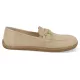 Pikobare Toby Sand Bőr Barefoot Loafer