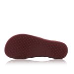 Shapen Berry  Burgundy Bőr Bokacipő