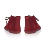 Shapen Berry  Burgundy Bőr Bokacipő