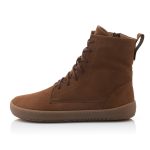 Shapen Cozy 2.0 Brown Bőr Bélelt Barefoot Bakancs