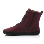 Shapen Cozy 2.0 Bordeaux Női Bőr Bélelt Barefoot Bakancs