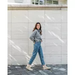 Shapen Fluffy 2.0 Beige Bőr Bélelt Barefoot Bakancs