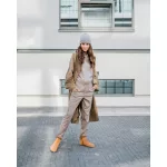 Shapen Fluffy 2.0 Brown Bőr Bélelt Barefoot Bakancs