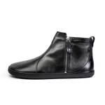 Shapen Ivy Black  Női Bőr Barefoot Bokacipő