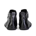 Shapen Ivy Black  Női Bőr Barefoot Bokacipő