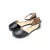 Shapen Poppy Black Női Bőr Barefoot Szandál