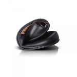 Shapen Poppy Wide Black Női Bőr Barefoot Szandál