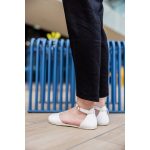 Shapen Poppy White Női Bőr Barefoot Szandál