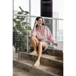 Shapen RE:WIND Peach Női Bőr Barefoot Sneaker